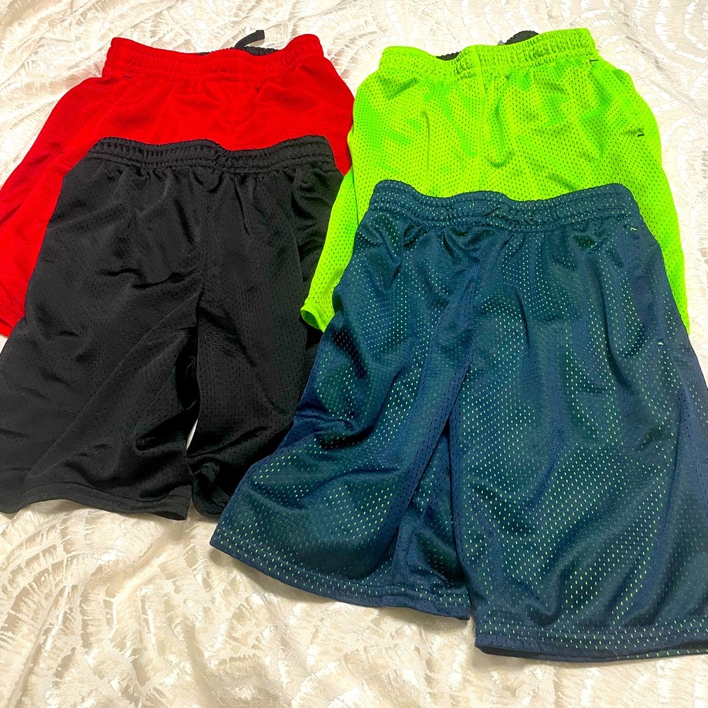 4 pairs of athletic shorts